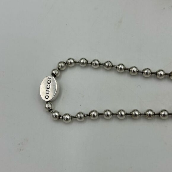 Women’s Gucci .925 Sterling silver necklace made in Italy - Picture 5 of 12